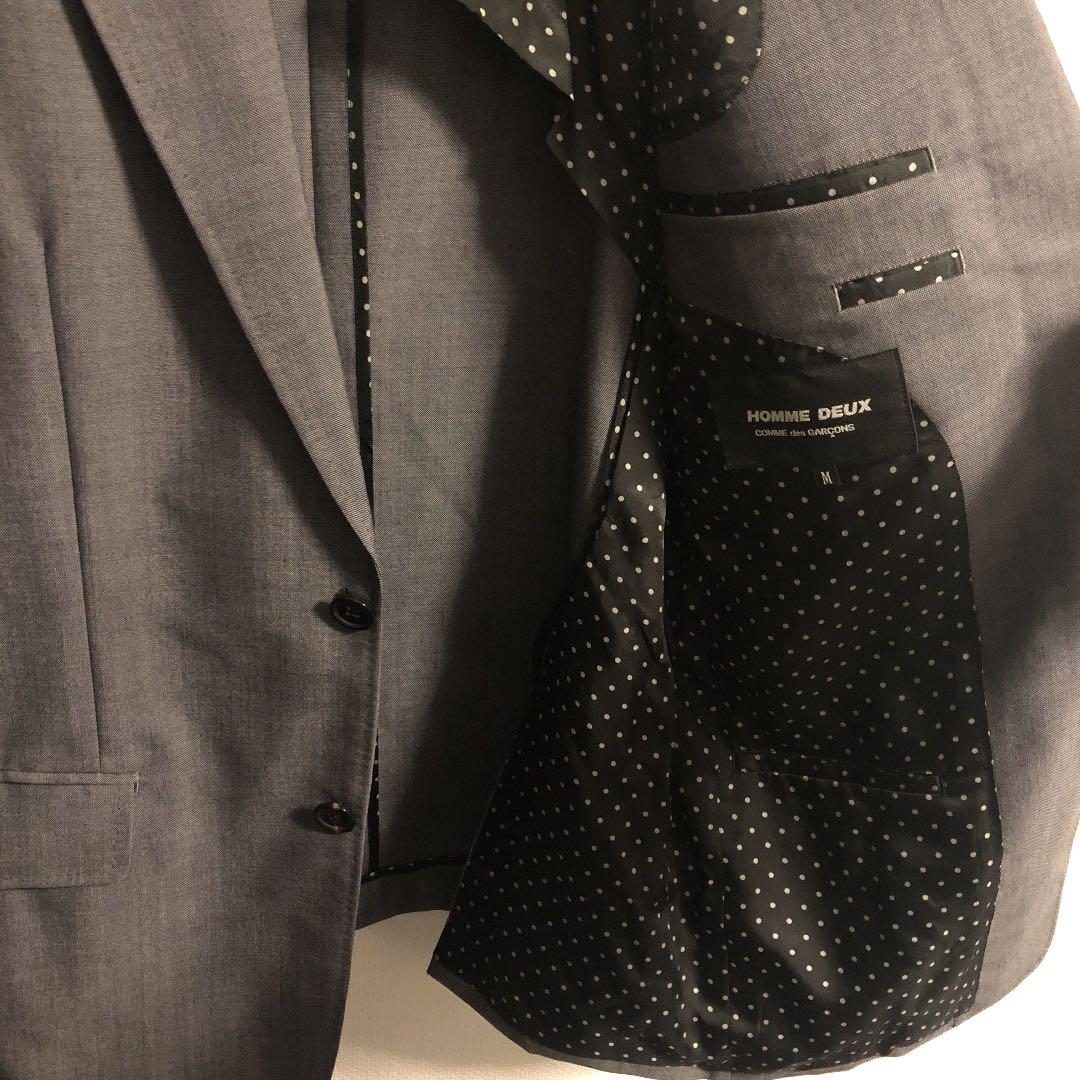 COMME des GARCONS セットアップ グレー ハンガー付属 - construfic.com.br 日本お値下 HOMME/セットアップ/黒ギンガムチェック GARCONS DES COMME テーラードジャケット