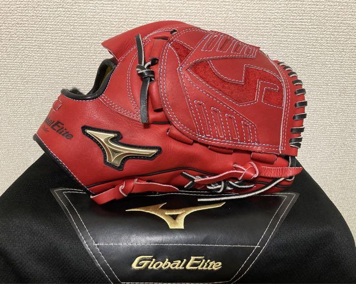 グローバルエリート 軟式オーダーグラブ 投手用 菅野型 型付け済 グローバルエリート 軟式オーダーグラブ 投手用 菅野型 型付け済
