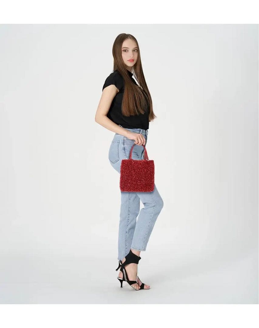 【美品】アンテプリマ ワイヤーバッグ スタンダード スクエア ミディアム