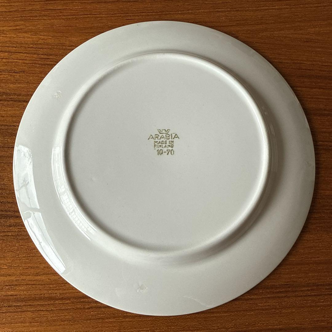 ARABIA 花柄　プレートセット