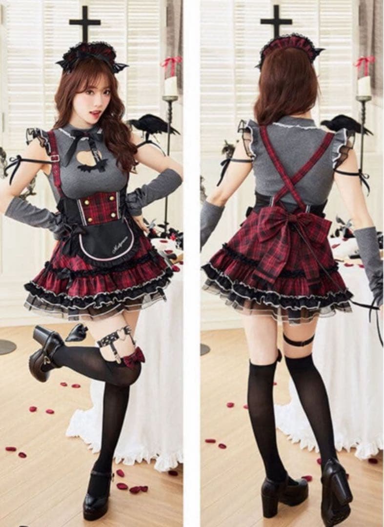 冷静な マリームーン malymoon サキュバスメイド レッド 赤目立った傷や汚れなし