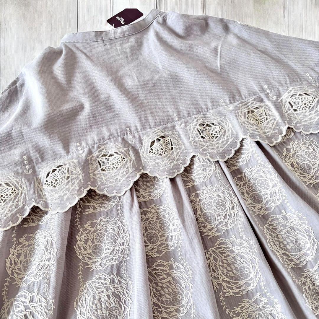 タグ付き未使用品　マーブルシュッド　鳥の巣　ストリングshirts 刺繍 タグ付き未使用品 マーブルシュッド 鳥の巣 ストリングshirts