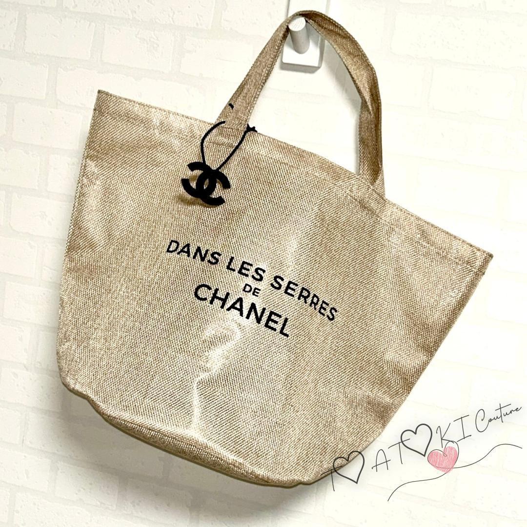 ノベルティ CHANEL 非売品 リネントート バッグ 麻 エコバッグ