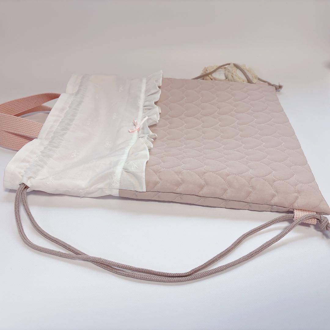 びび様専用 りぼん 刺繍生地 ハート キルト キルティング