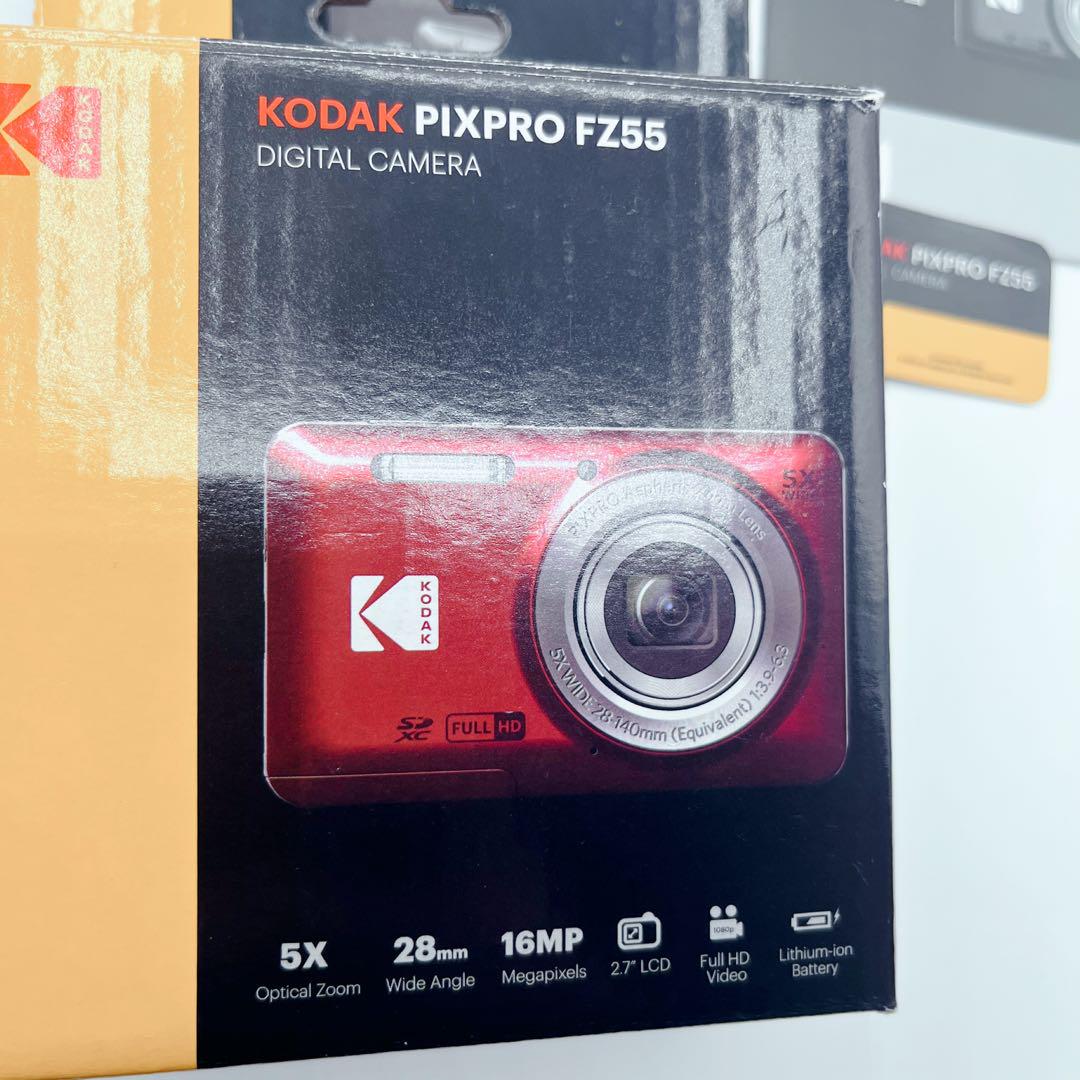 美品 KODAK PIXPRO FZ55 ブラック　黒　コダック