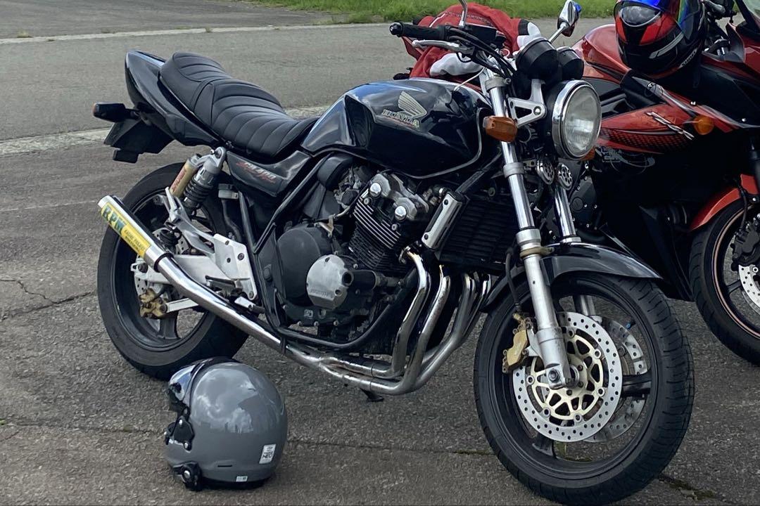 RPM管 67Racing ＋純正バッフル CB400SF-VTEC nc39