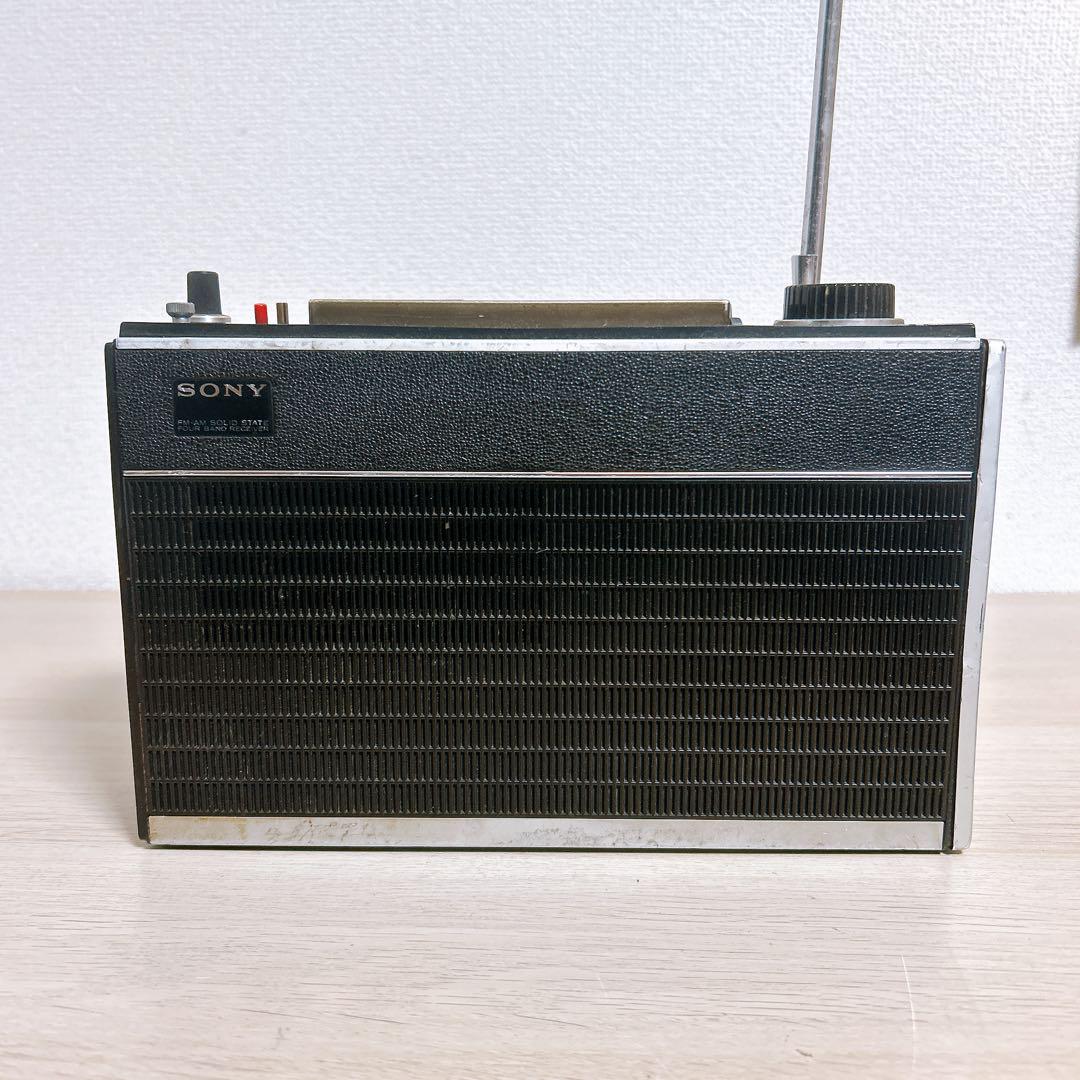 大人気新品 ジャンク】SONY ICF-500 トランジスタラジオ 昭和レトロ - メルカリ ラジオ・コンポ