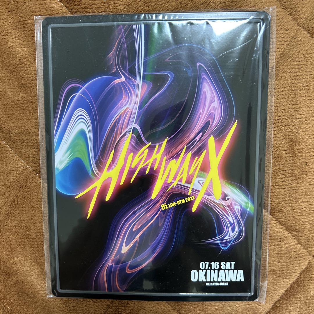 B'z  Highway X 楽屋プレートレプリカ 7月16日 沖縄アリーナ B'z Highway X 楽屋プレートレプリカ 7月16日 沖縄アリーナ