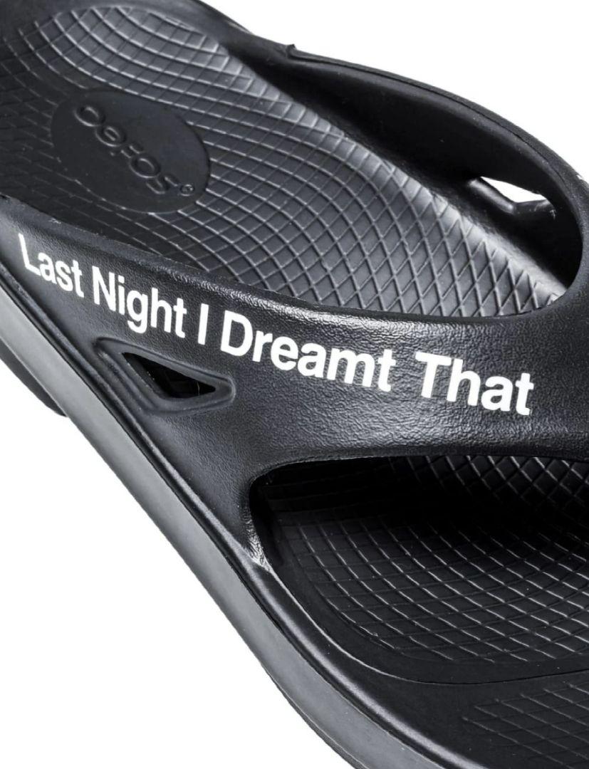 新品 Soloist. × OOFOS Flip-flop size8 BLK