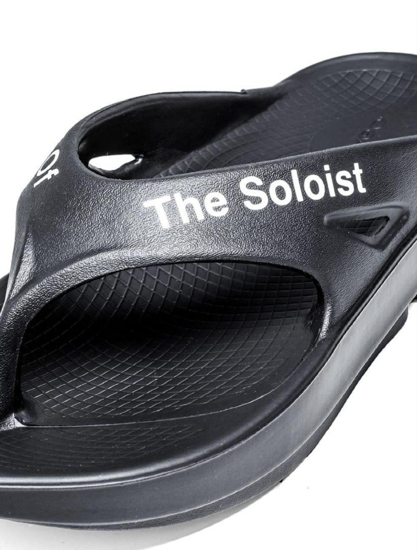 新品 Soloist. × OOFOS Flip-flop size8 BLK