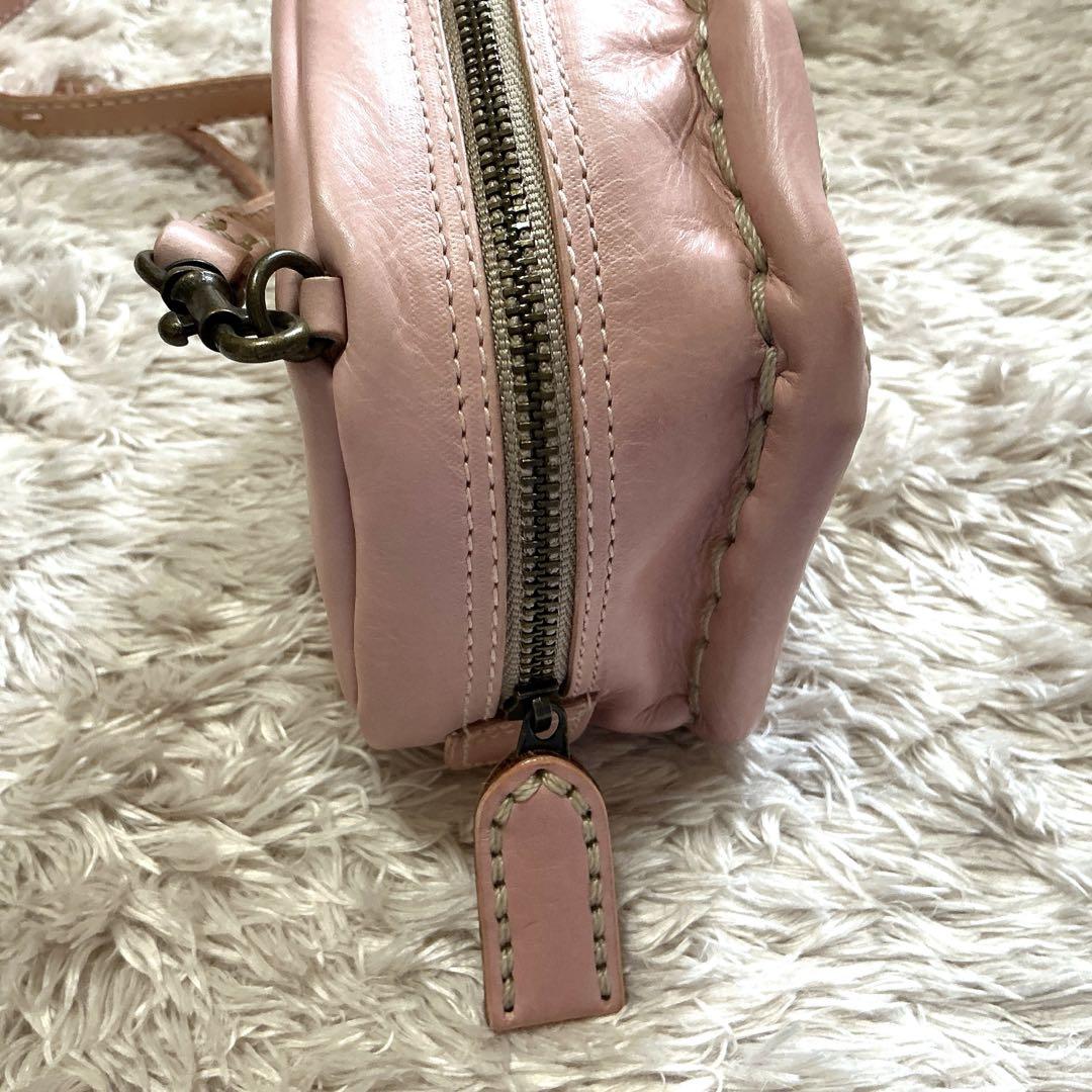 ★美品★エバゴス ウォレット ピンク ポシェット　財布