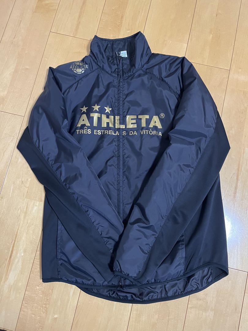ATHLETA 中綿ウォーマー　Lサイズ 黒