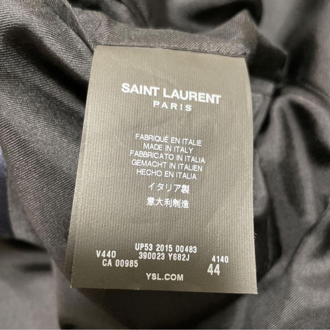 ★希少★ サンローラン Saint Laurent ジャケット 44 ネイビー
