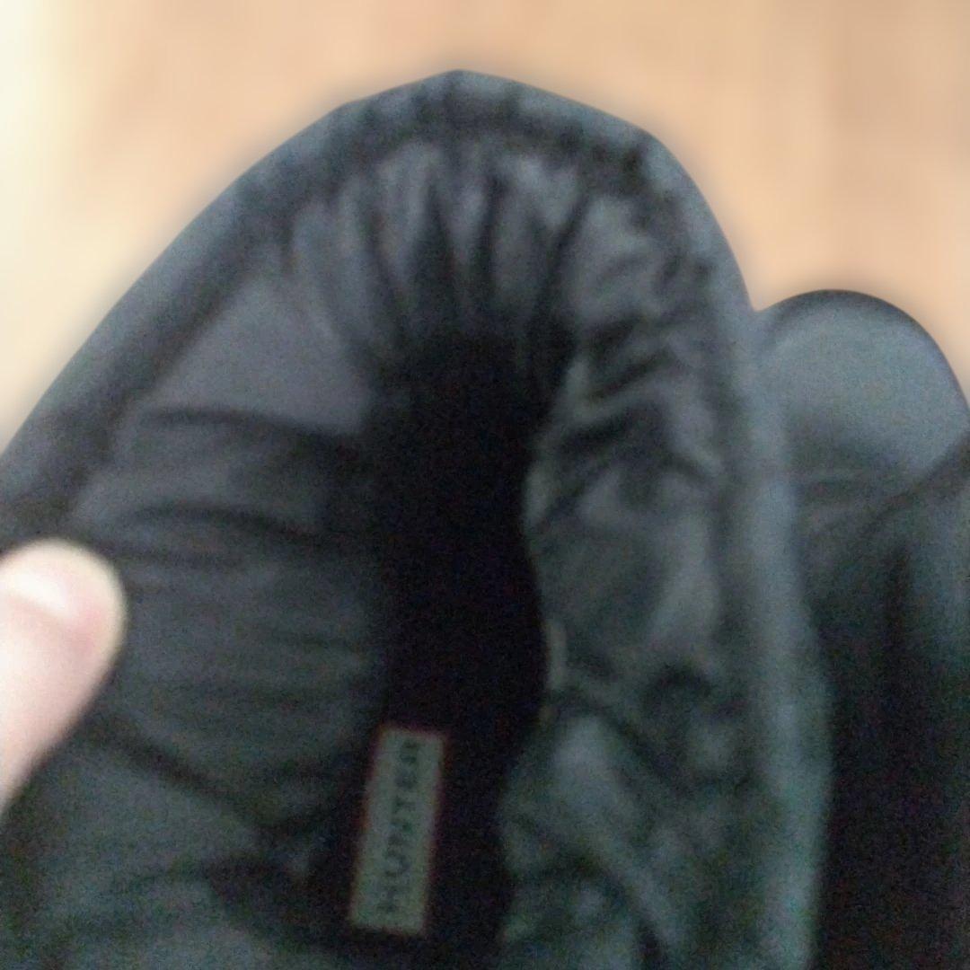 HUNTER 防水ブーツ ブラック スノーブーツ HUNTER 防水ブーツ ブラック スノーブーツ