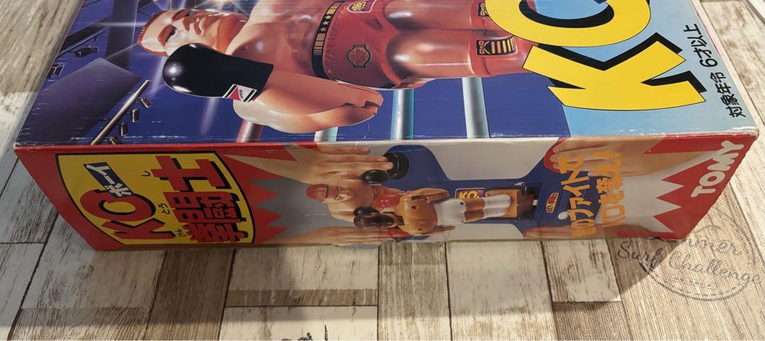 TOMY KOボーイ 拳闘士 ボクシング レトロ玩具 開封品 箱付き 日本製 TOMY KOボーイ 拳闘士 ボクシング レトロ玩具 開封品 箱付き