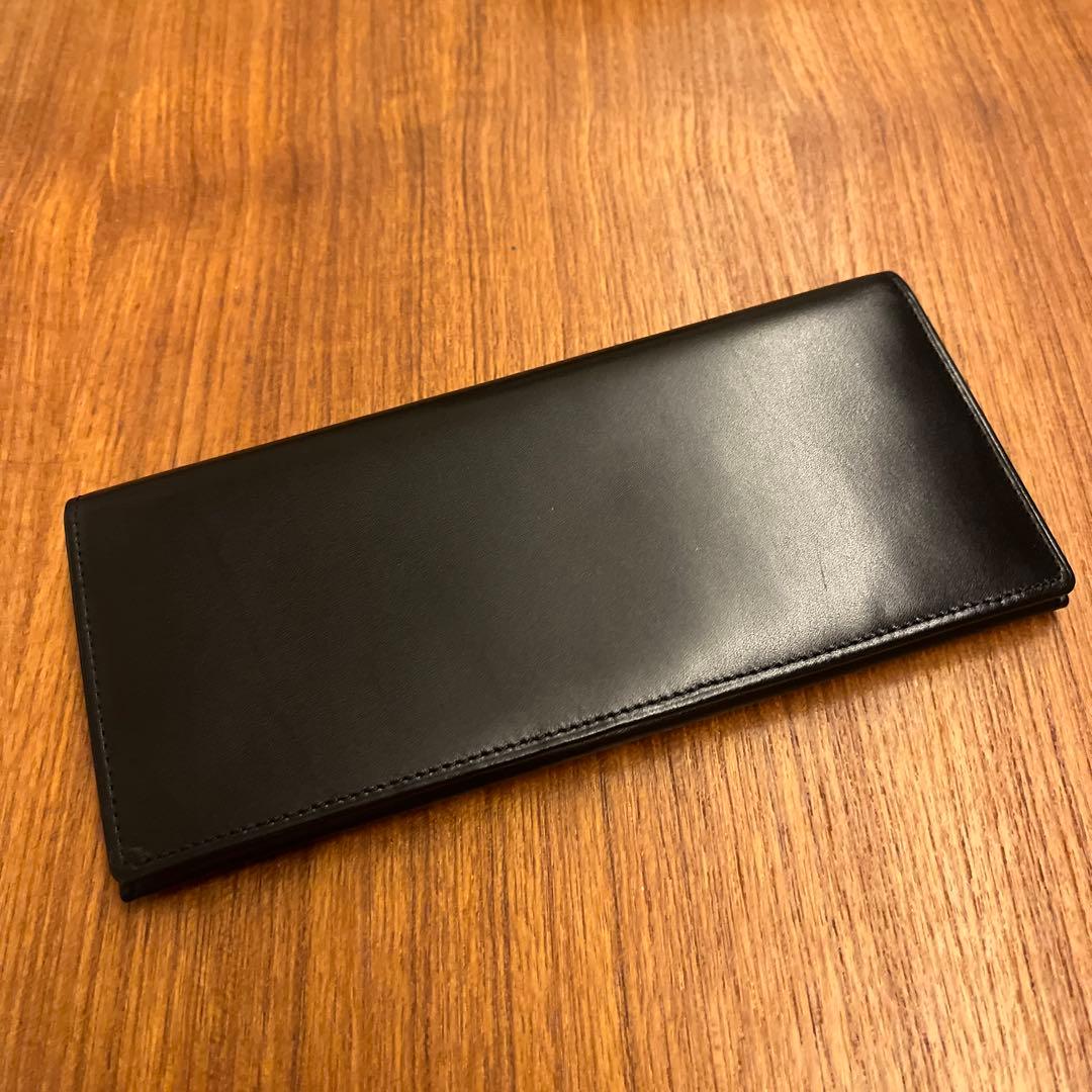 WISTARIA ブラック レザー 長財布