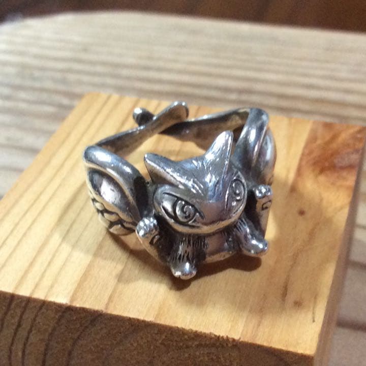 わちふぃーるど ダヤン シルバーリング 天使 #14 【お取り寄せ