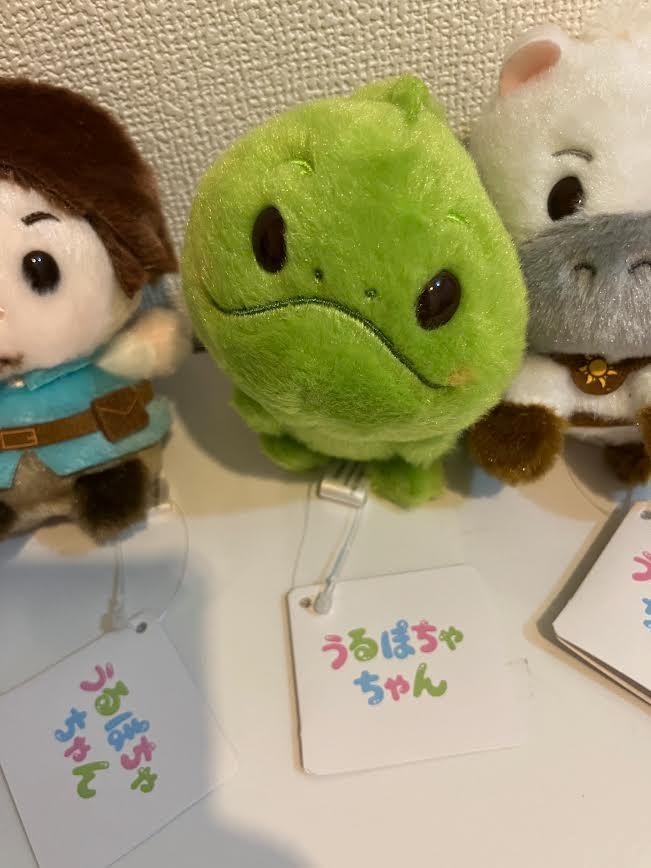 ラプンツェルうるぽちゃちゃん+フリン・ライダー ぬいぐるみ