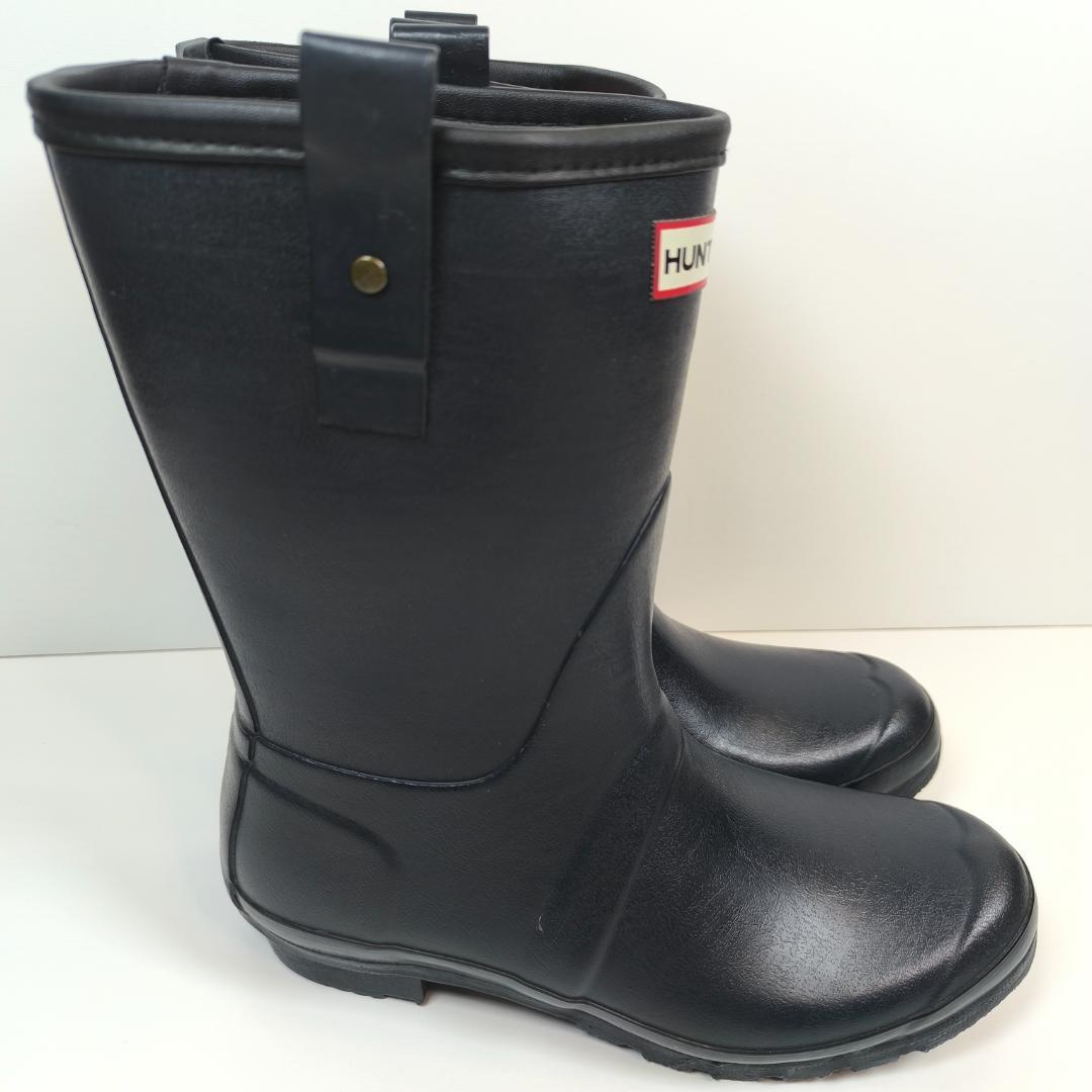 【美品】HUNTER　27cm　レインブーツ　長靴　雨具　梅雨　UK8　EU42