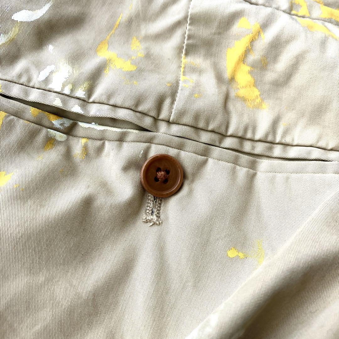 Polo Ralph Lauren ラルフローレン ペンキ コットン パンツ