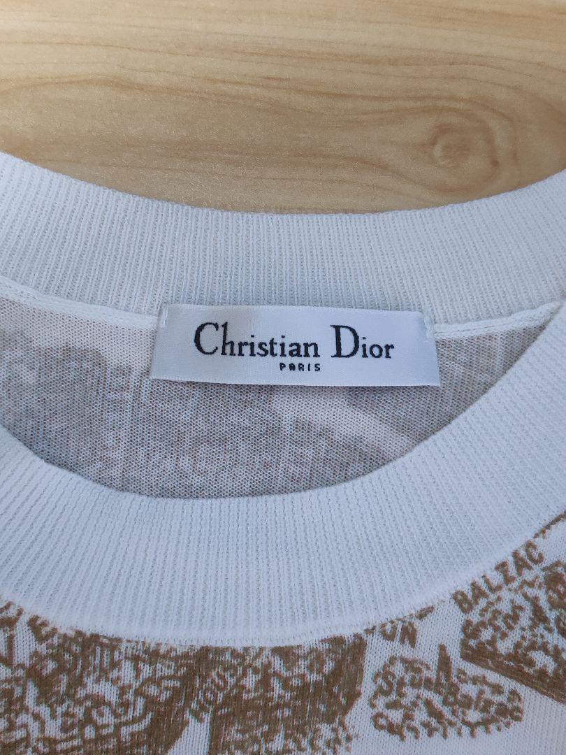 あつこ様 Christian Dior クリスチャンディオール 半袖 ニット 画像3
