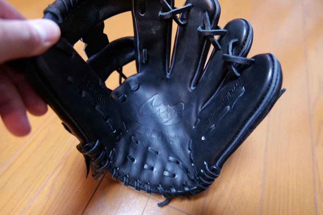 Zeem's 黒 軟式グローブ ジームス