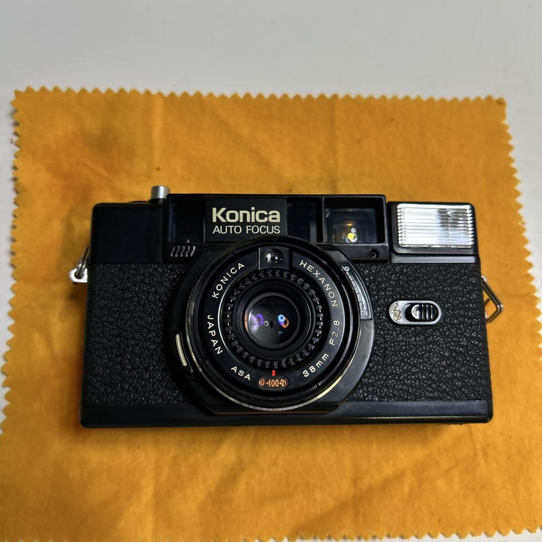 【完動品】KONICA C35 AF2 コンパクトフィルムカメラ 動作確認済み 完動品】Konica C35 AF2 フィルムカメラ 動作確認済み