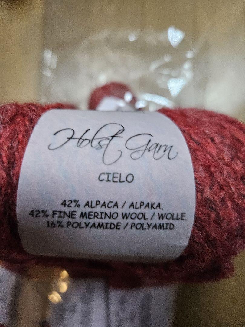 Holst Garn Cielo Ruby 6個セット 50g