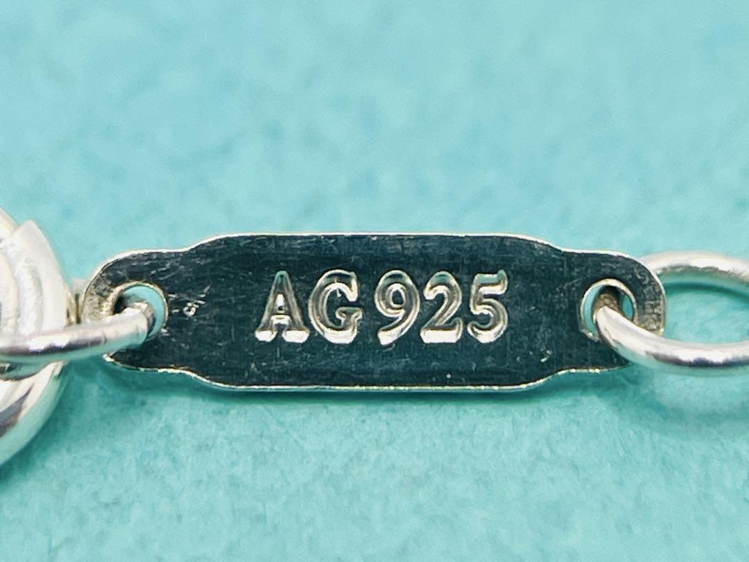 c732美品 ティファニー ノーツレター ラウンド ネックレス