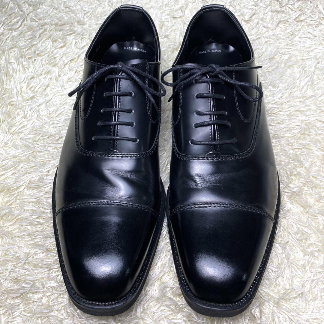 『美品』ケンフォード　ビジネスシューズ　革靴　レザー　ストレートチップ　ビブラム