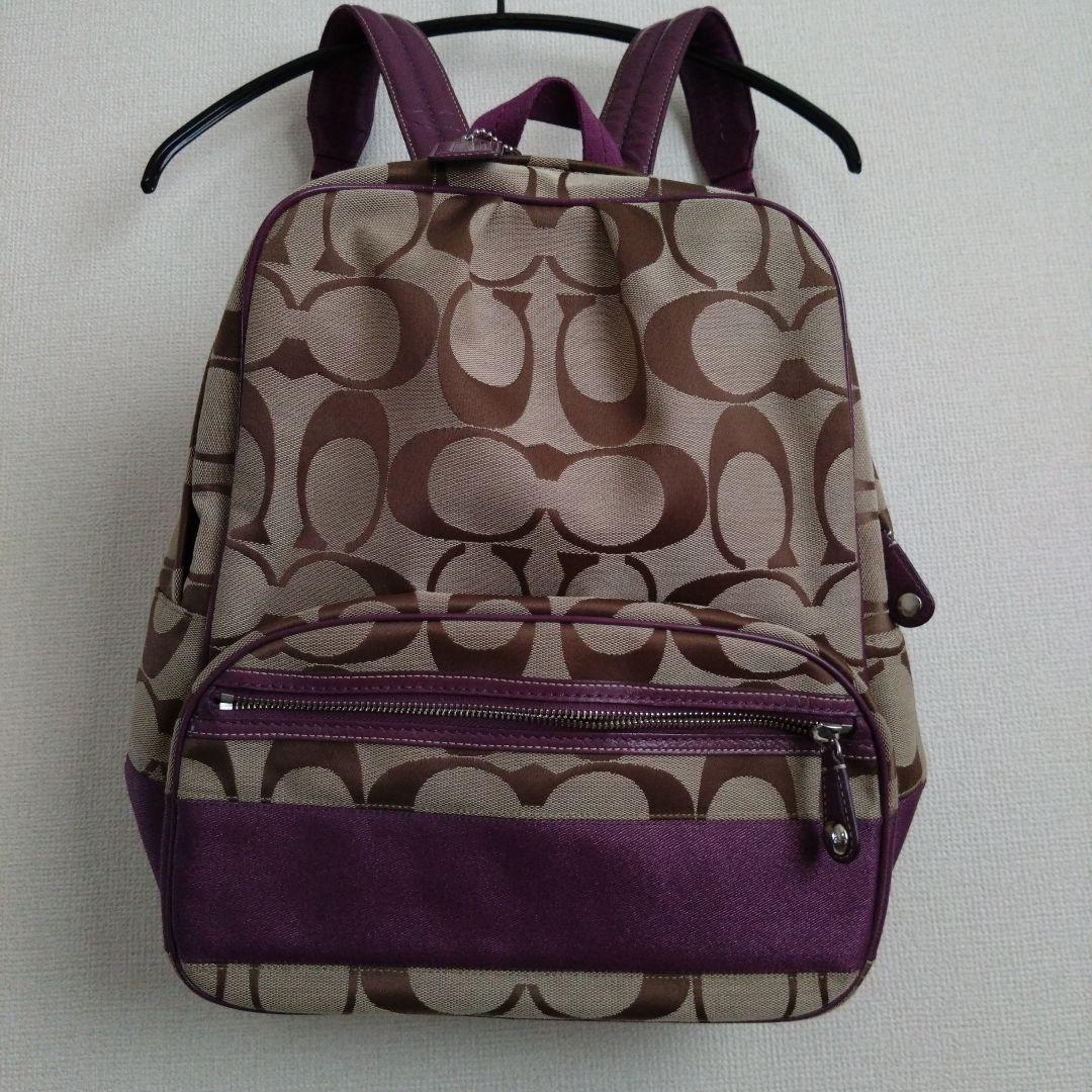 美品　COACH　リュック