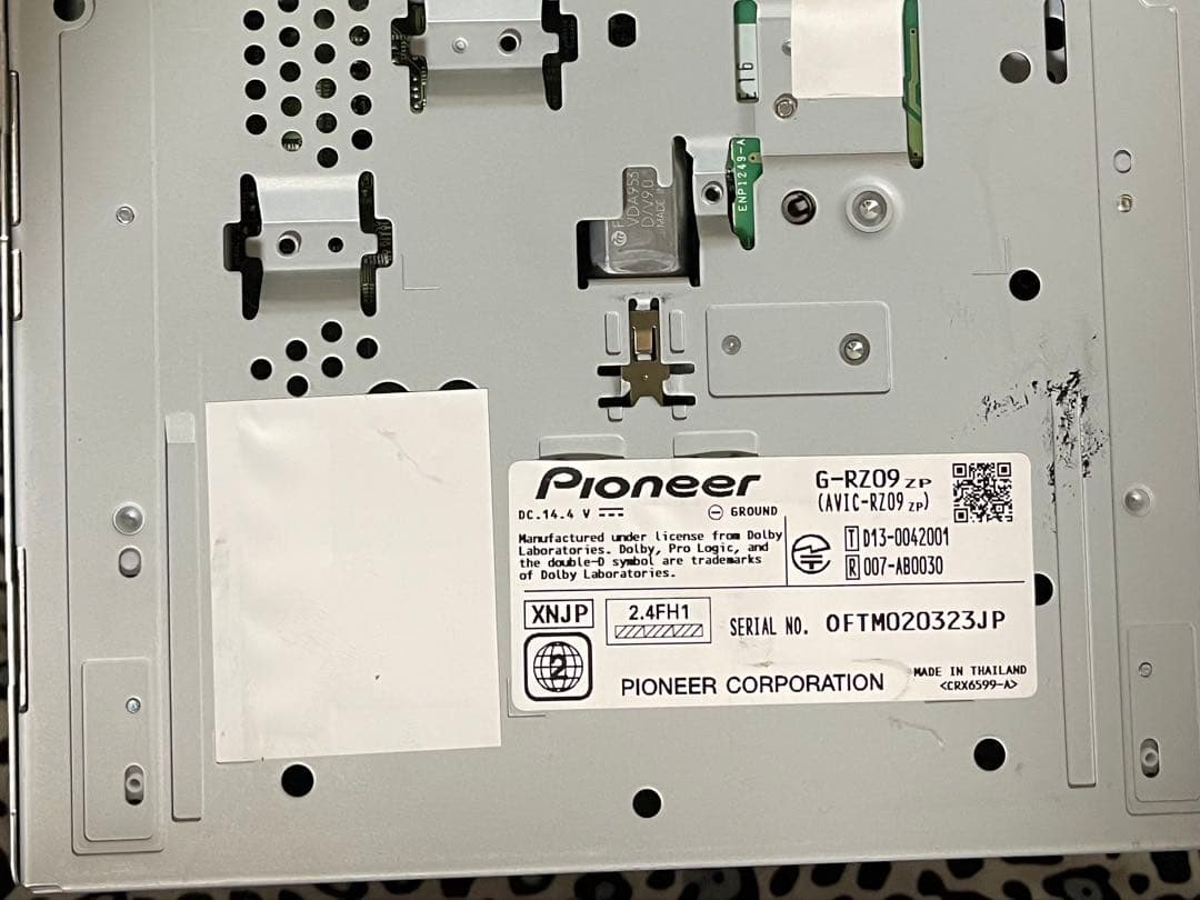 スバル用 カロッツェリアナビ