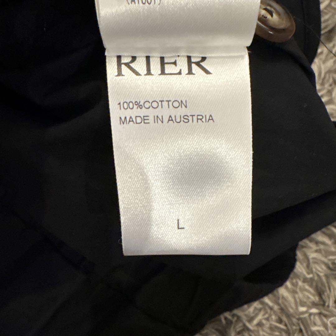 RIER Windbreaker cotton waxed black L