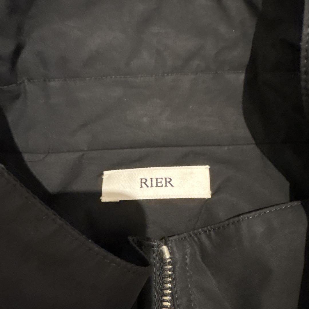 RIER Windbreaker cotton waxed black L
