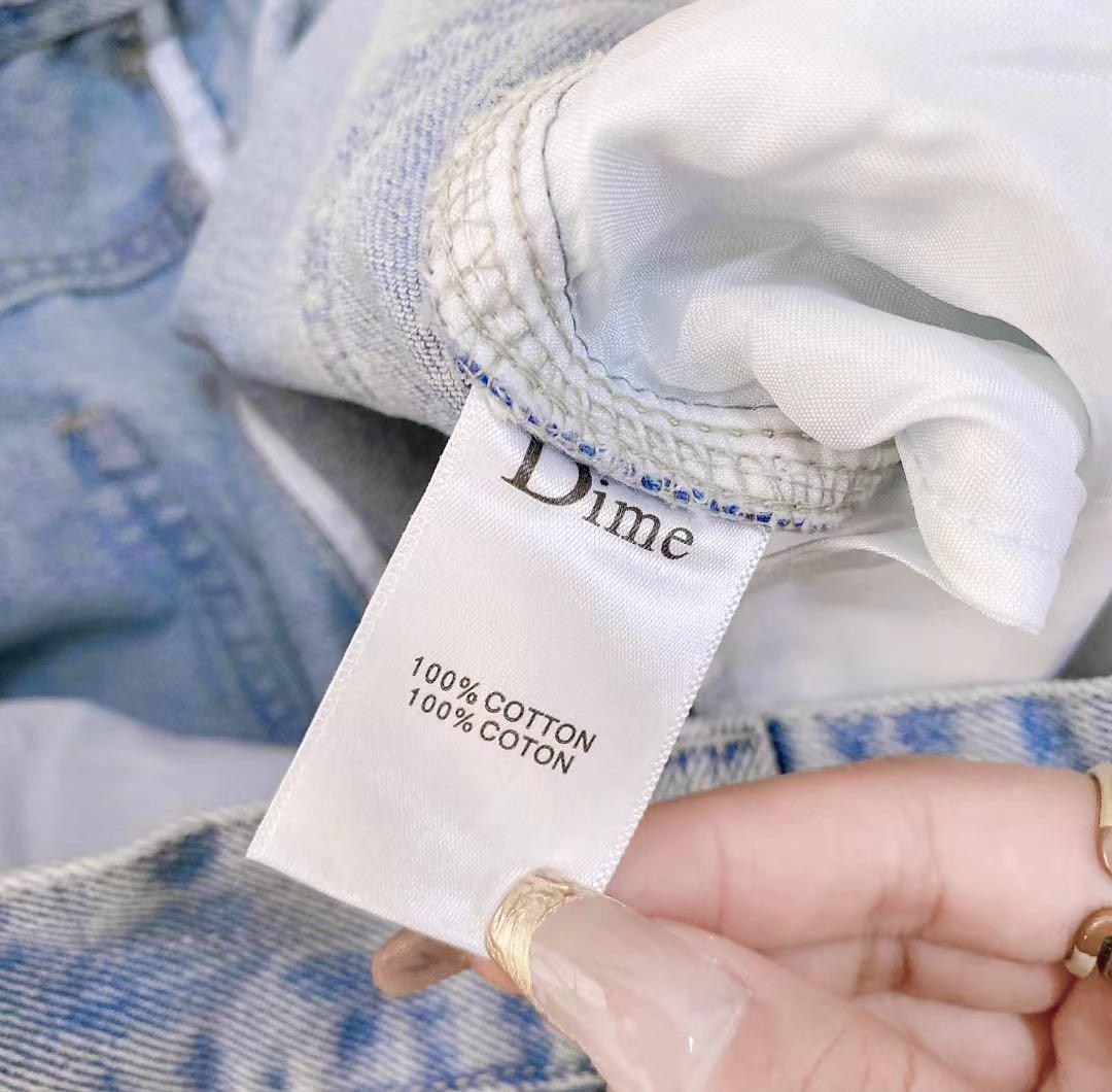 DIME バギーデニム 正規品 ブルー S 画像7