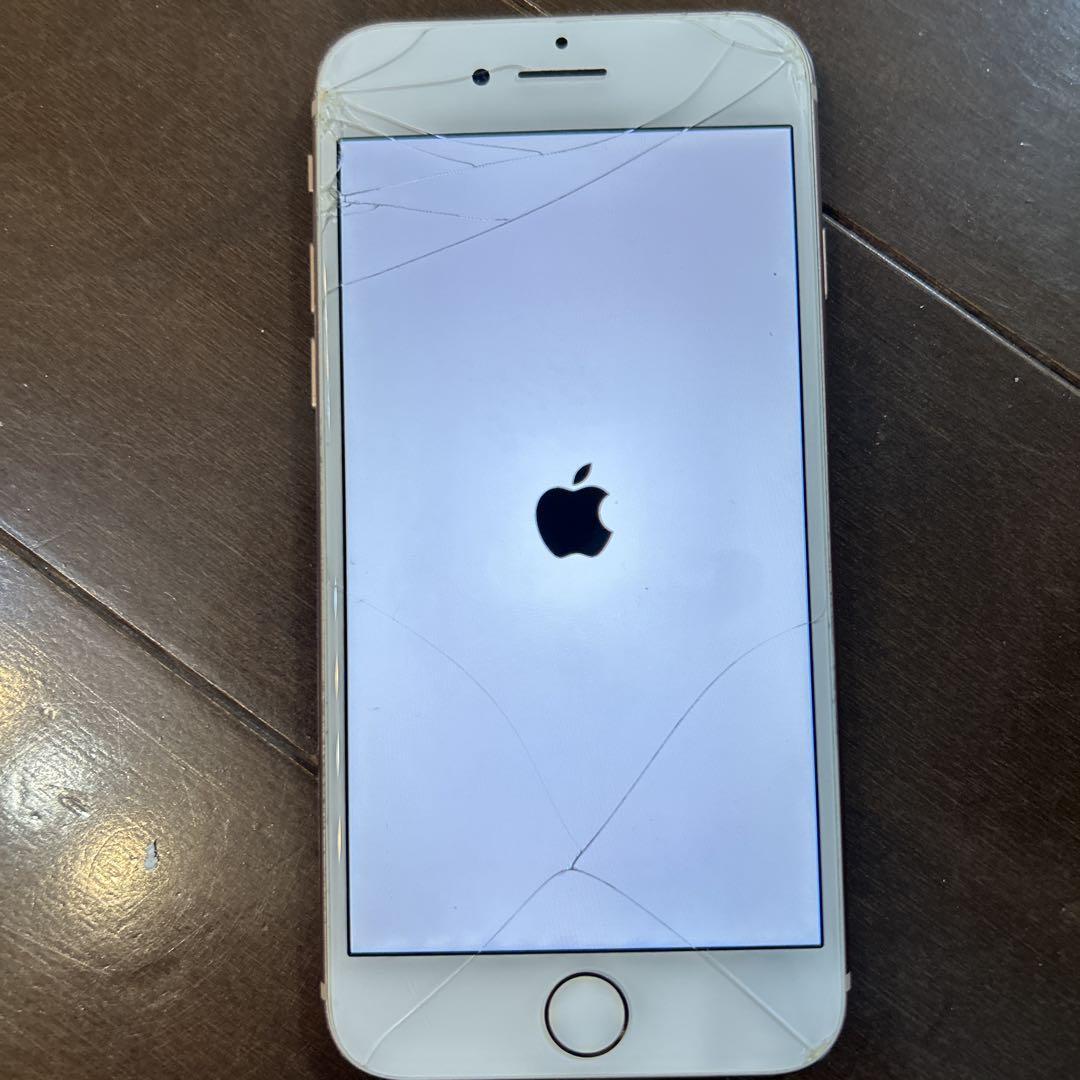 動作確認済み✨iPhone8 64G 割れあり　ジャンク