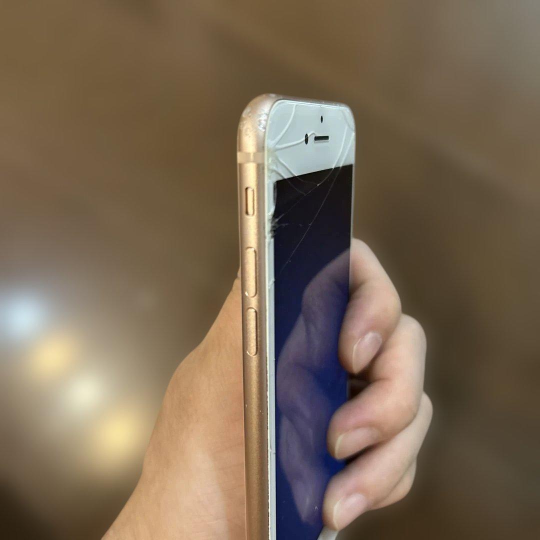 動作確認済み✨iPhone8 64G 割れあり　ジャンク