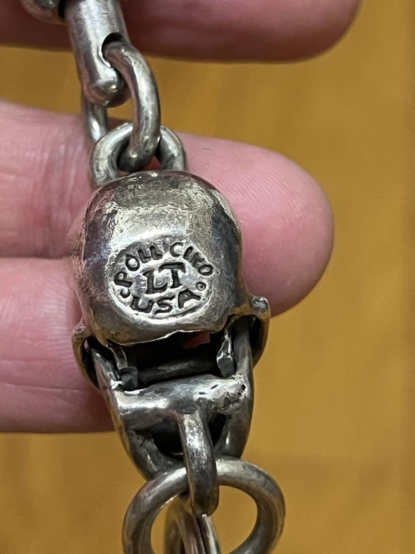 スカルデザイン キーホルダー カラビナ付きレザーズアンドトレジャーズ スカルデザイン キーホルダー カラビナ付きレザーズアンド