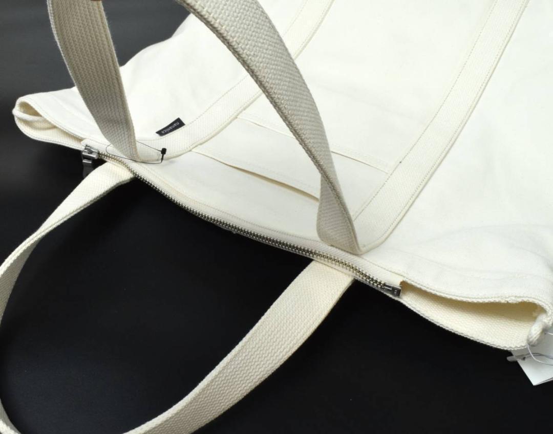 未使用 nanamicaナナミカ ヘビーキャンバス トートバッグ L