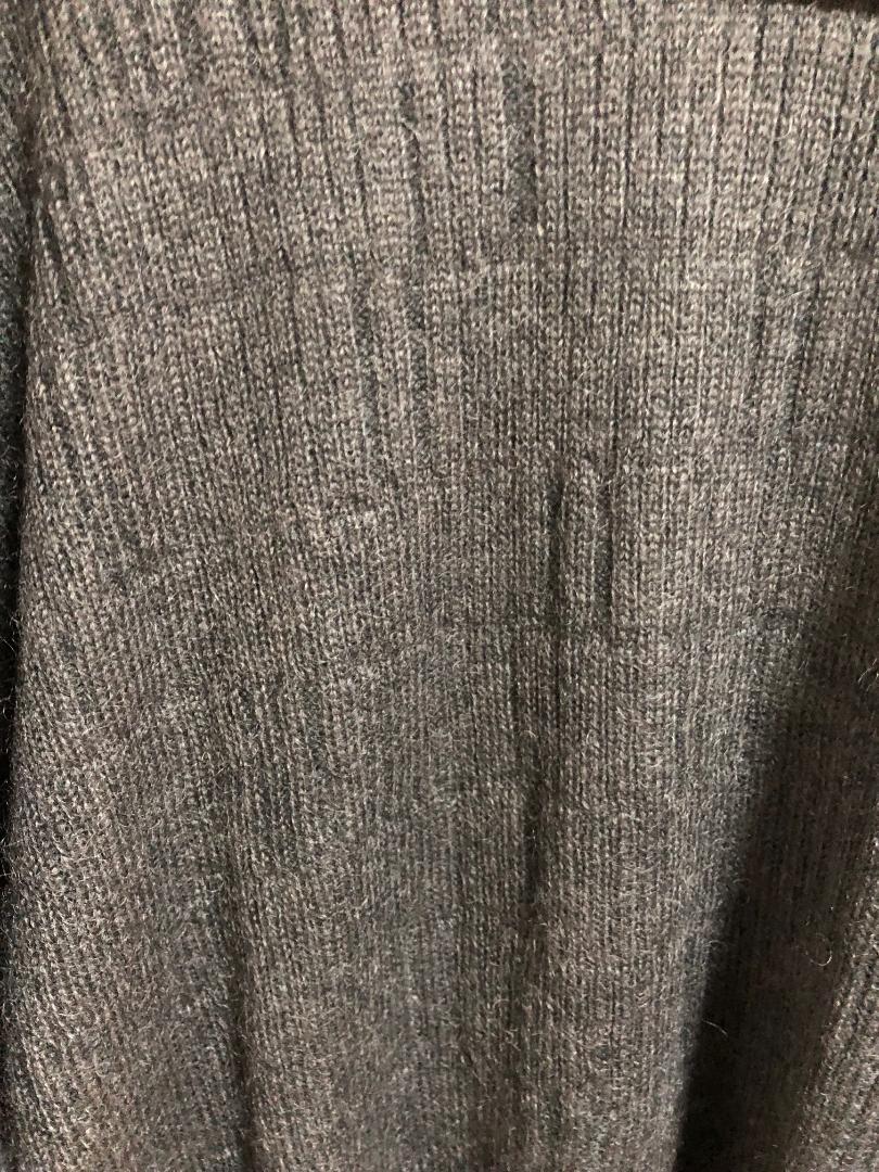 新品 YOKE 24AW PLATING プレーティング編み ニット チャコール