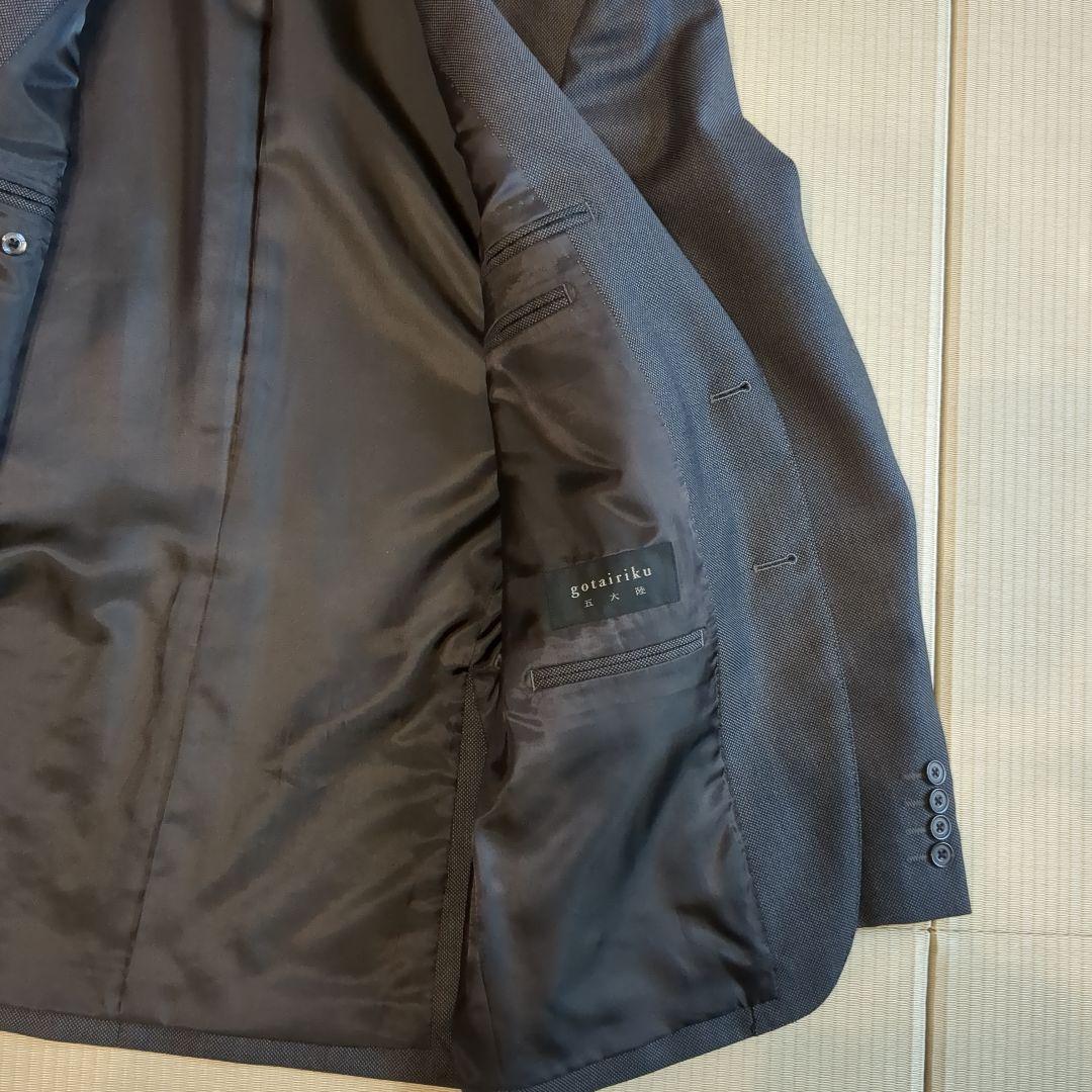 五大陸　スーツ上下セット36L（AB5）春秋冬【パンツクリーニング済】