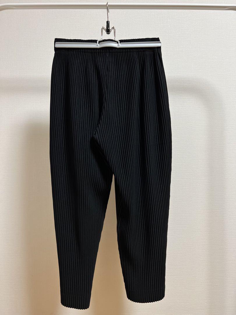 HOMME PLISSE テーパードパンツ 画像3