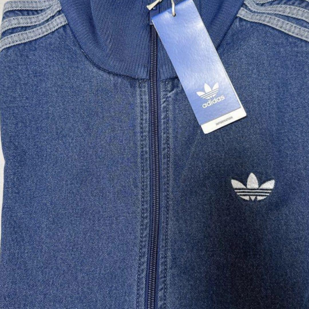 Adidas DENIM FIREBIRD TRACKTOP S JC6233 - メルカリ
