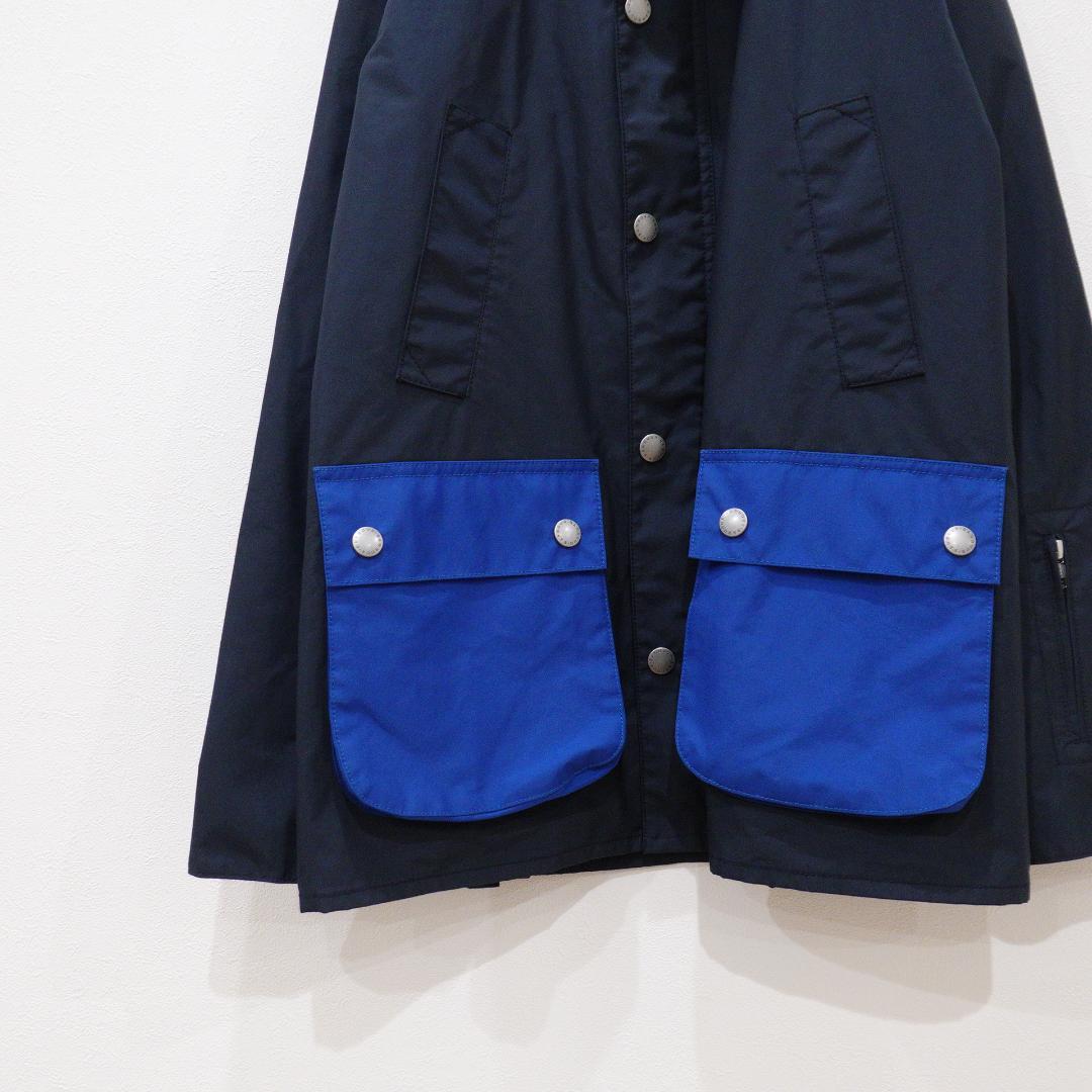 注目ブランドのギフト Barbour × ソフネット別注 ビデイルSL ネイビー ブルー L SOPH ジャケット・アウター