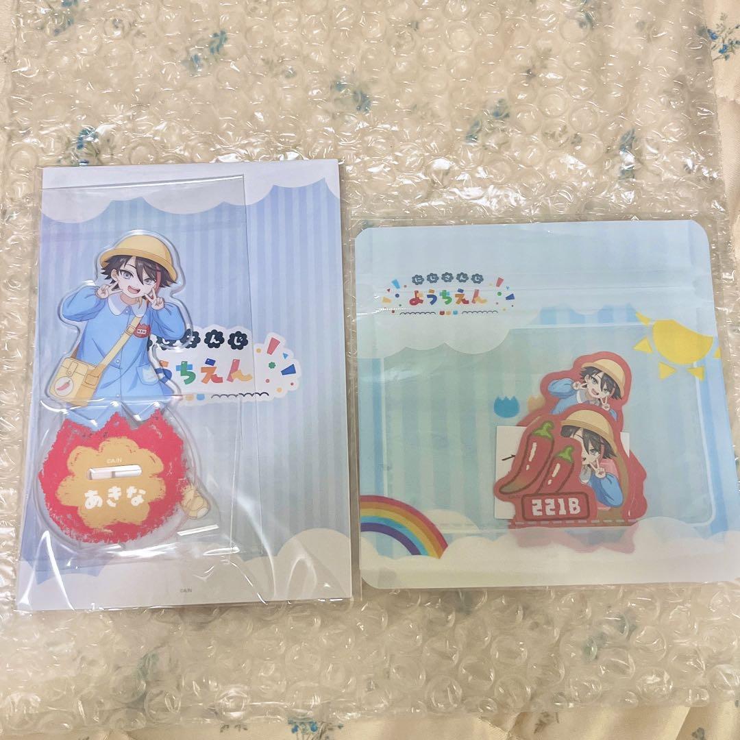 にじさんじようちえん 三枝明那 エイプリルフール アクリルスタンド ステッカー