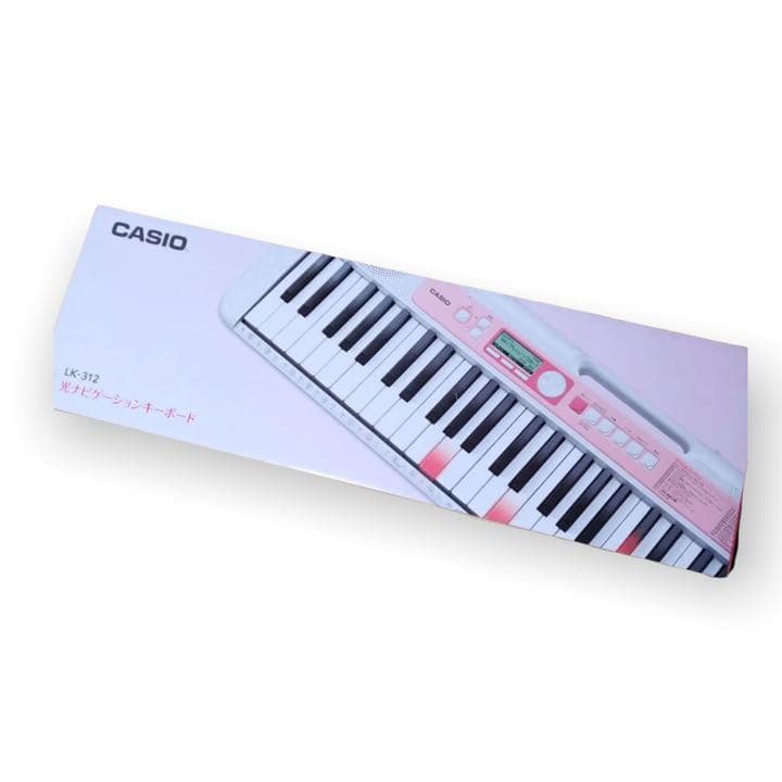 鍵盤楽器 新品未使用 CASIO LK-312 キーボード 光る鍵盤 光ナビゲーション