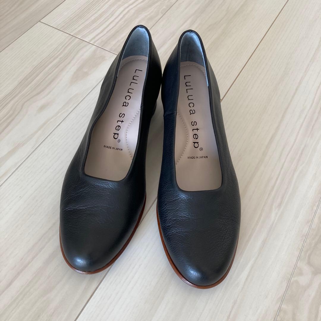 日本最級 ルルカステップ ラウンドプレーンパンプス ハイヒール