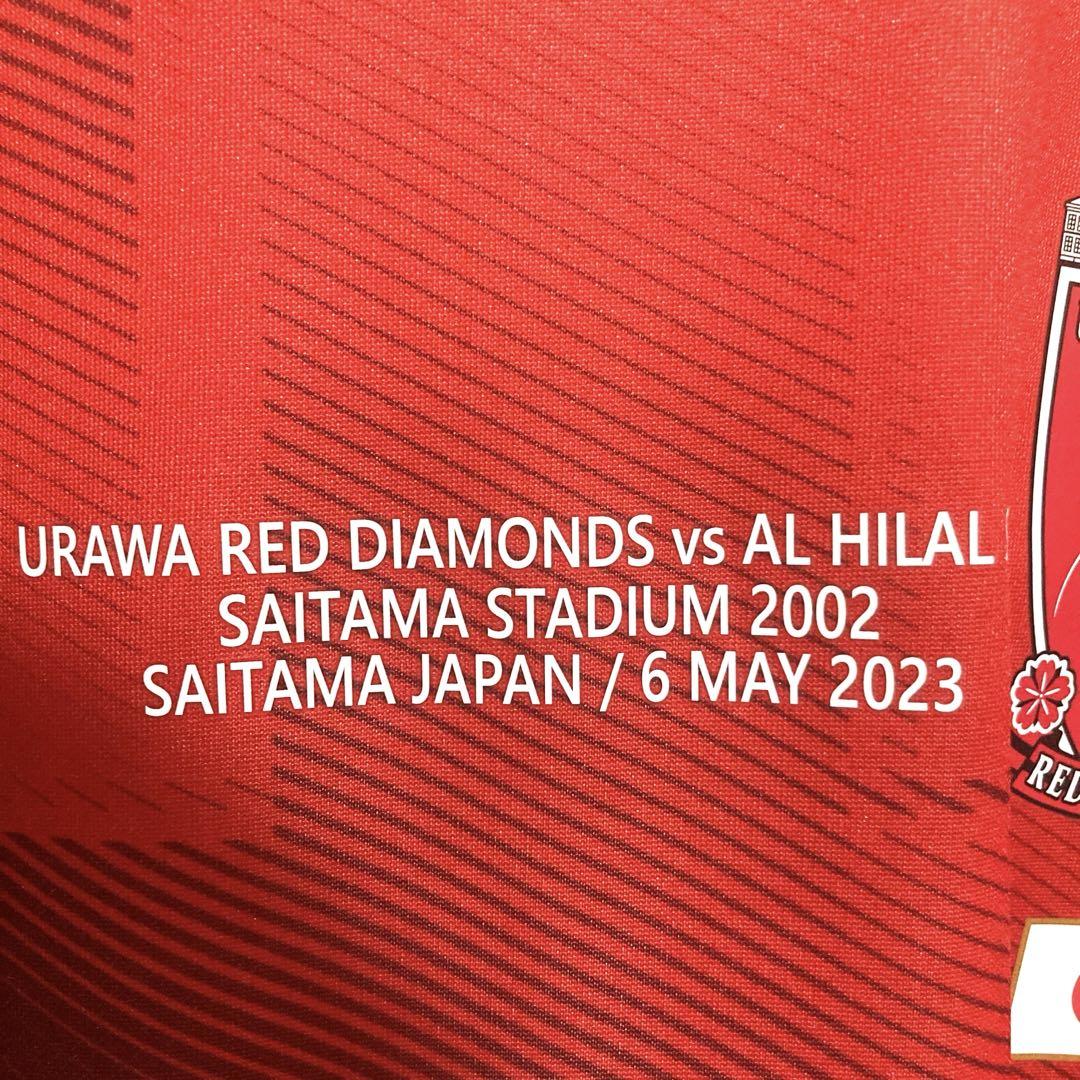 【タグ付き】浦和レッズ ACL 2022優勝記念 ユニフォーム
