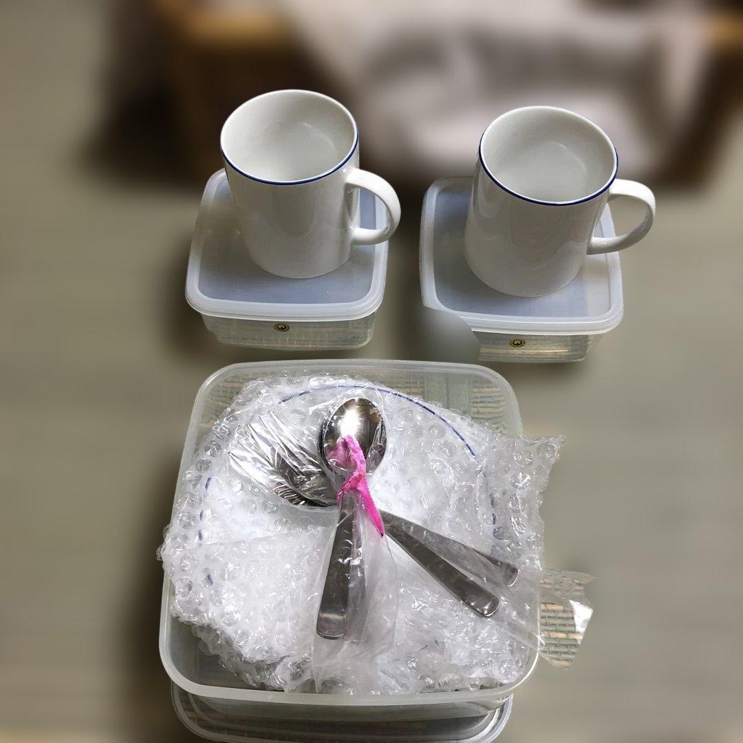 ★ピクニックカゴ☆食器セット★