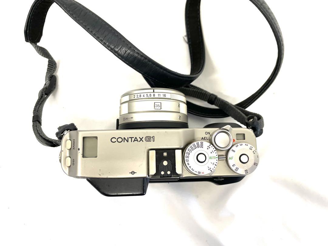 △ CONTAX G1 レンジファインダーカメラ セット シルバー